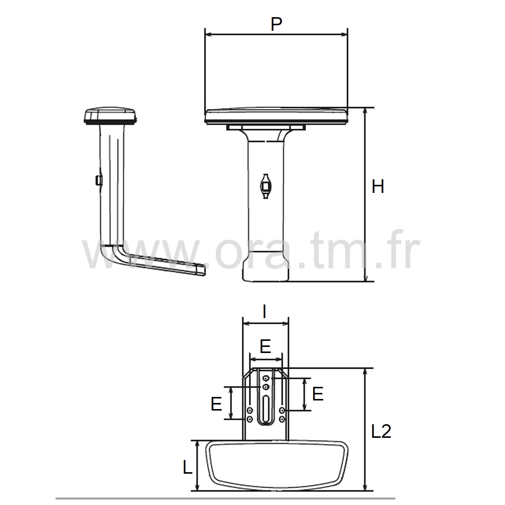 LUKY - ACCOUDOIR & MANCHETTE - ACCOUDOIR REGLAGE 1D A 3D